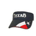 Texas Visor w/ Texas Embroidery - Navy